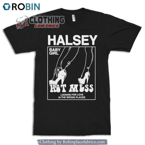 Halsey Hot Mess Unisex Shirt, Halsey Music Shirt, Halsey Tour Merch