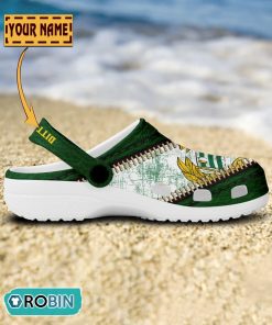 Hammarby Fotboll Leather Zip Design Crocs Shoes