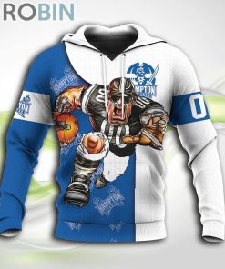 Hampton Pirates NCAA Hoodie Football Go On