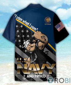 Happy Memorial Day US Navy And Proud Veteran Hawaiian Shirt