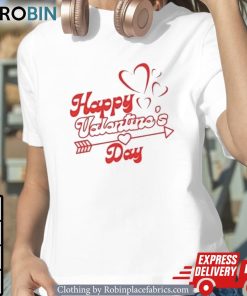 Happy Valentines Day Hearts Arrow Shirt
