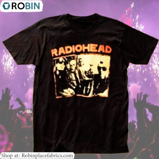 Harajuku Fashion Radiohead T Shirt, Radiohead Shirt Long Sleeve