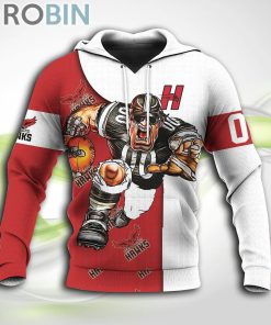 Hartford Hawks NCAA Hoodie Football Go On