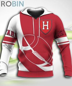 Harvard Crimson NCAA Hoodie Football