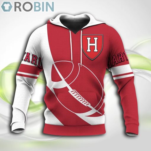 Harvard Crimson NCAA Hoodie Football