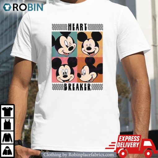 Heart Breaker Mickey Valentine 2024 Shirt