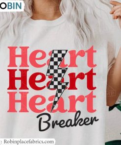 Heartbreaker Skateboard Shirt, Heart Breaker Crewneck T Shirt