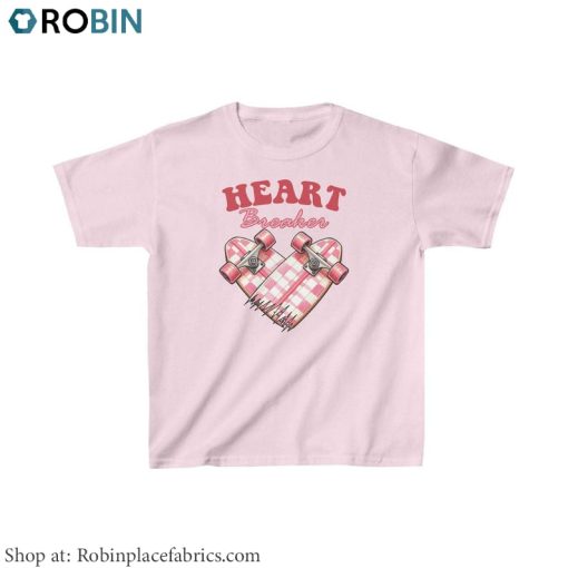 Heartbreaker Skateboard Shirt, Skateboard Valentines Day Hoodie, Sweatshirt Unisex