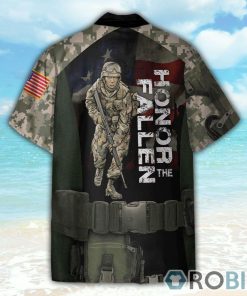 Honor The Fallen Button’s Up Shirts, Hawaiian Shirt Honor The Fallen Button’s Up Shirts, Hawaiian Shirt