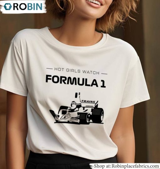Hot Girl Watch F1 Shirt, Hot Girls Long Sleeve Unisex Hoodie