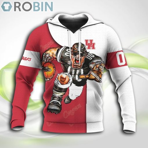 Houston Cougars NCAA Hoodie Football Go On