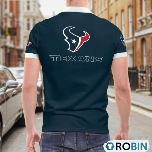 Houston Texans American Flag Polo Shirt, Houston Texans Clothing