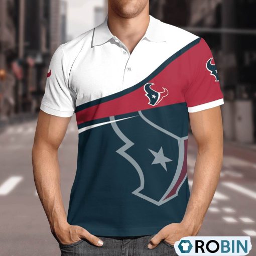 Houston Texans Comprehensive Charm Polo Shirt, Texans Apparel