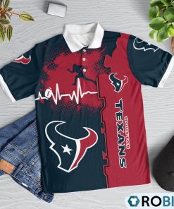 houston-texans-heartbeat-polo-shirt
