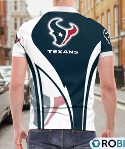 Houston Texans Magic Team Logo Polo Shirt, Houston Texans Clothing