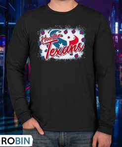 Houston Texans Nfl Football Team Leopard Color Shirt