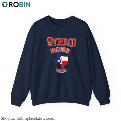 Houston Texans Shirt, Cj Stroud Houston Texans Football Crewneck Sweater