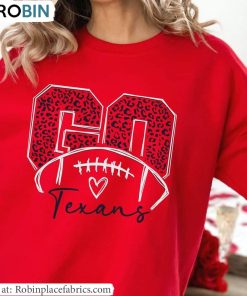Houston Texans Shirt, Football Texas Sweater Short Sleeve