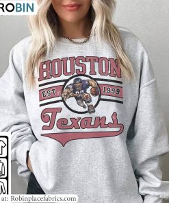 Houston Texans Shirt, Houston Football Crewneck Sweatshirt Long Sleeve