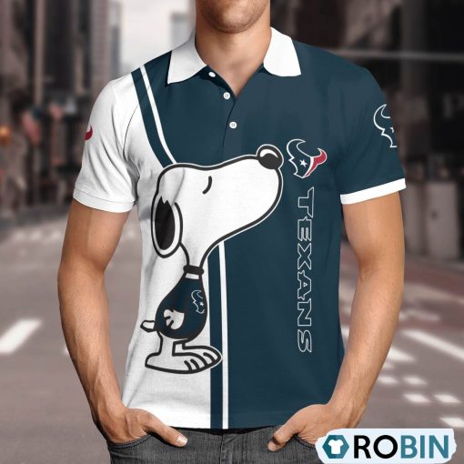 Houston Texans Snoopy Polo Shirt, Houston Texans Merch