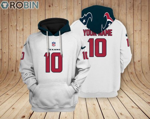 Houston Texans Teams Hoodie Custom Name and Number