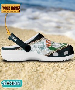 HSG Wetzlar Leather Zip Design Crocs Shoes