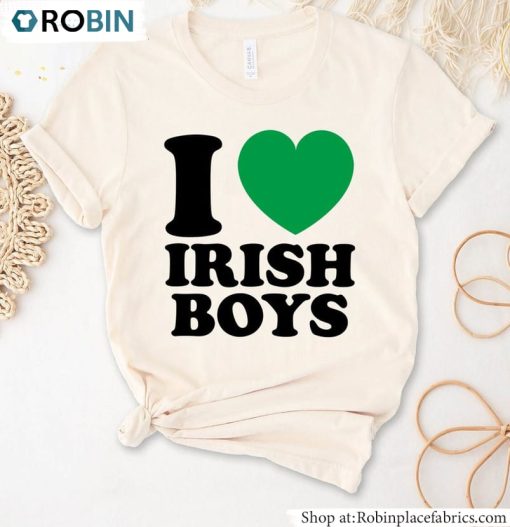I Love Irish Boys Shirt, 2000s T Shirt Unisex Hoodie
