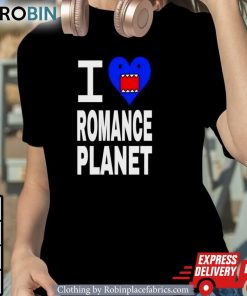I Love Romanceplanet Shirt