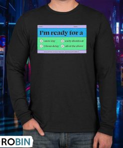 I’m Ready For A Logo Shirt