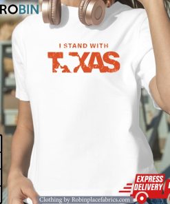 I Stand With Texas Map Shirt