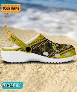 IF Elfsborg Leather Zip Design Crocs Shoes