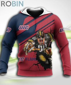 Illinois-Chicago Flames NCAA Hoodie American Football