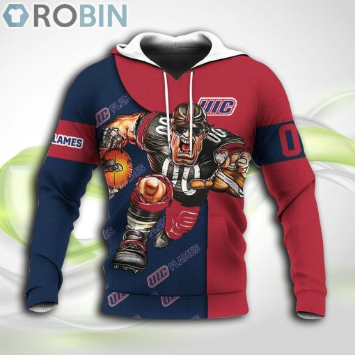 Illinois-Chicago Flames NCAA Hoodie Football Go On