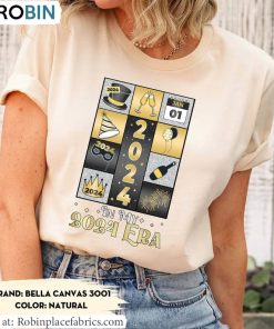 In My 2024 Era Shirt, Happy New Year In My 2024 Hoodie, Sweatshirt Unisex