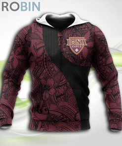 Iona Gaels NCAA Hoodie Polynesian