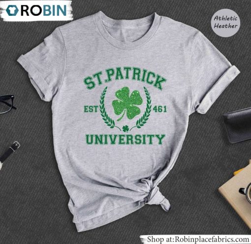 Irish University Shirt, University Tee Tops Unisex Hoodie