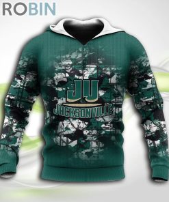 Jacksonville Dolphins NCAA Hoodie Camouflage Vintage