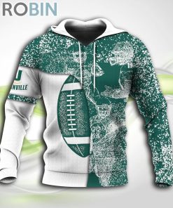Jacksonville Dolphins NCAA Hoodie Graffiti Spray Jacksonville Dolphins NCAA Hoodie Graffiti Spray