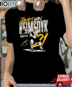 James Van Reimsdyk Boston Crack Hockey Signature Shirt