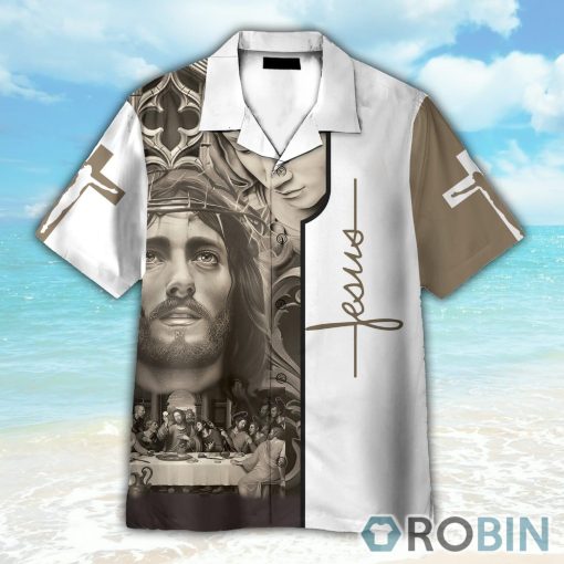 Jesus Bless America Button’s Up Shirts, Hawaiian Shirt