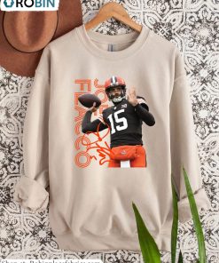 Joe Flacco Shirt, Cleveland Browns Football Team Short Sleeve Hoodie
