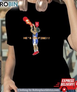 Joel Embiid He’s On Fire Game Shirt