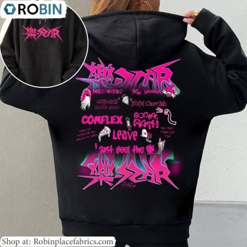 Just Feel The Rock Stray Kids T Shirt, Cute Stray Kids 5 Star Shirt Short Sleeve