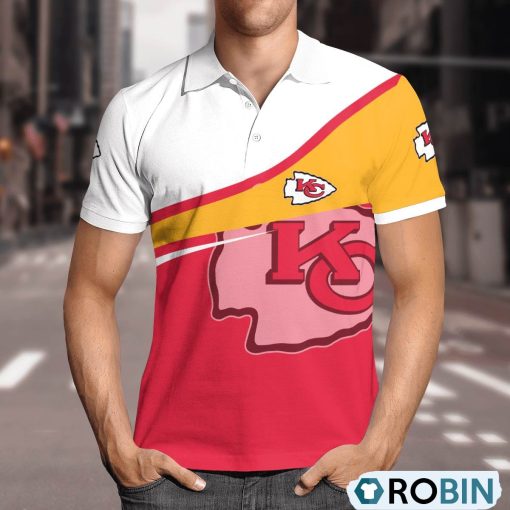 Kansas City Chiefs Comprehensive Charm Polo Shirt, Kansas City Chiefs Gifts for Fans