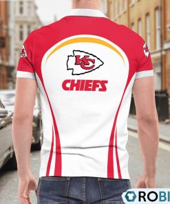 Kansas City Chiefs Curve Casual Polo Shirt, Chiefs Merch