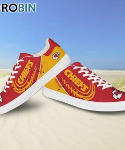 Kansas City Chiefs Football Design Personalized Stan Smith Sneakers Kansas City Chiefs Football Design Personalized Stan Smith Sneakers