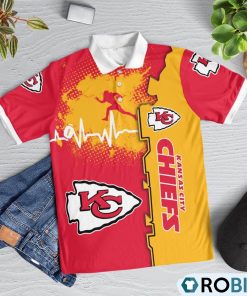 kansas-city-chiefs-heartbeat-polo-shirt