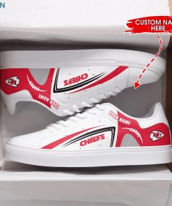 Kansas City Chiefs Logo Football Custom Name Stan Smith Sneakers Kansas City Chiefs Logo Football Custom Name Stan Smith Sneakers
