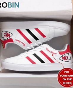Kansas City Chiefs New Design Football Custom Name Stan Smith Sneakers Kansas City Chiefs New Design Football Custom Name Stan Smith Sneakers