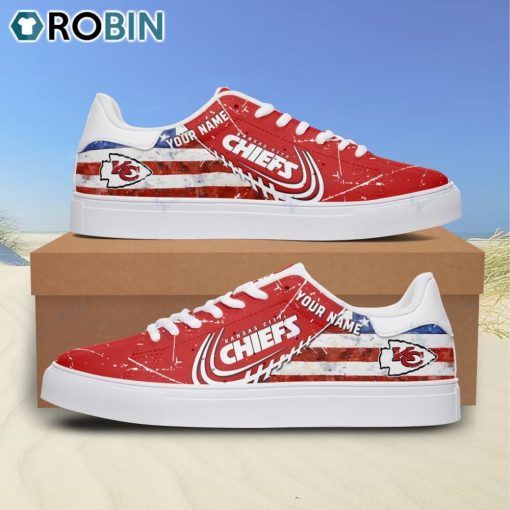 Kansas City Chiefs Personalized Stan Smith Sneakers